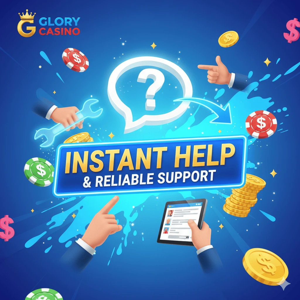 Glory Casino Bangladesh — Enjoy instant assistance and reliable customer support Instant help and reliable support at Glory Casino Bangladesh